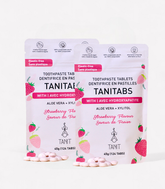 Strawberry Toothpaste Tablets - 4-month supply