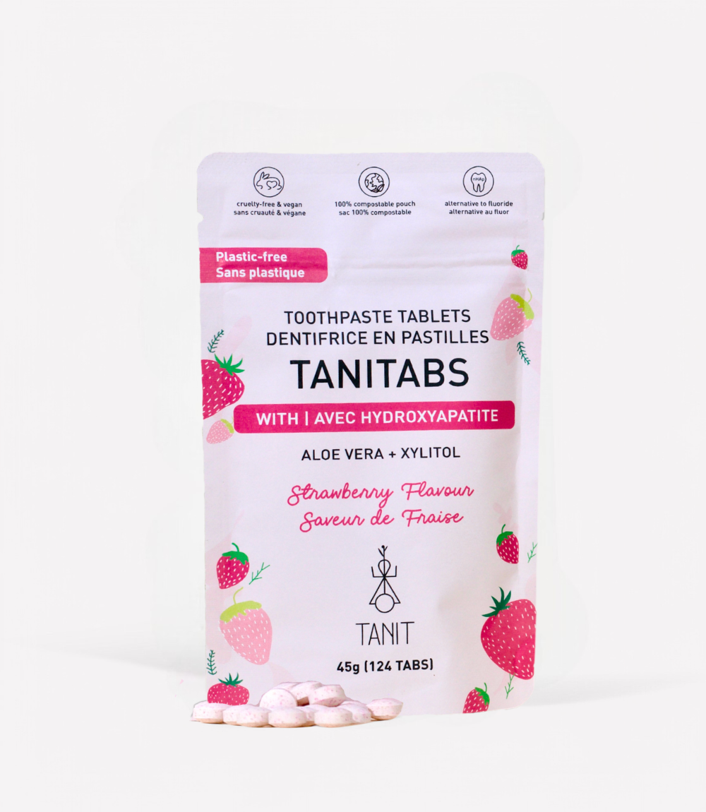 🎁 Strawberry Toothpaste Tablets - 2-month supply (100% off)