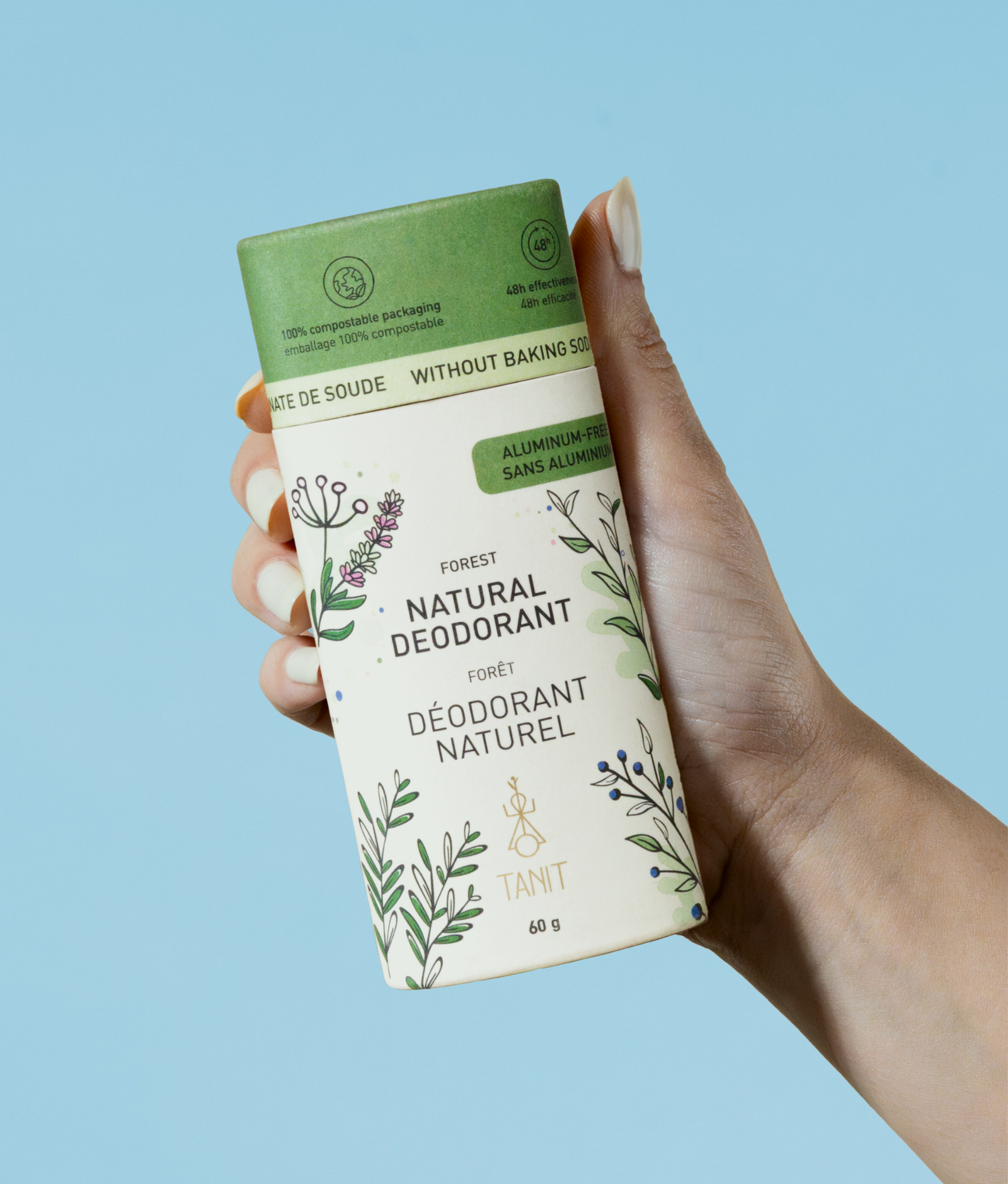 Natural Solid Deodorant Forest