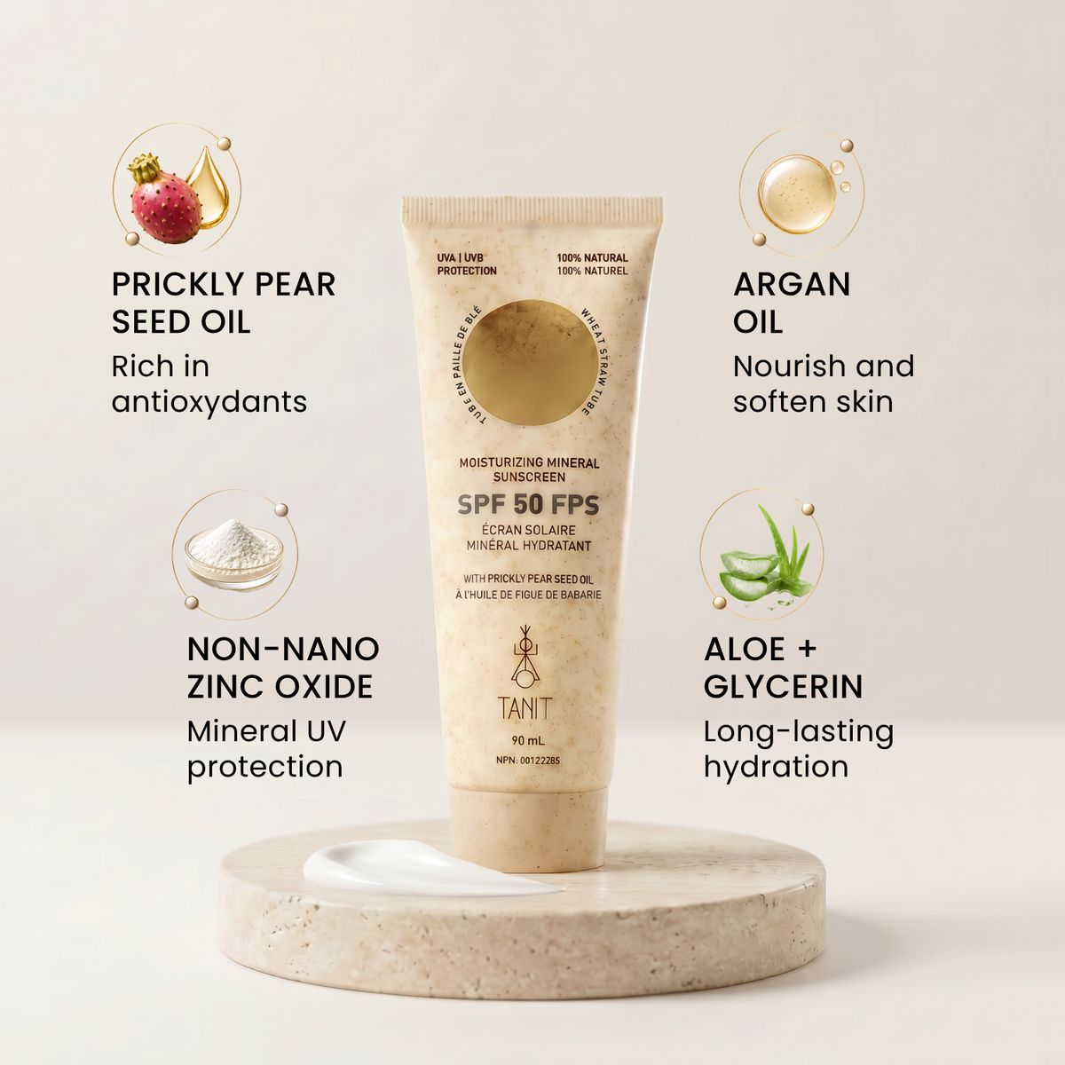 Moisturizing Mineral Sunscreen (SPF 30/50)