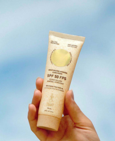 Écran Solaire Minéral Hydratant SPF30+ (à l'huile de pépins de Figue de Barbarie)