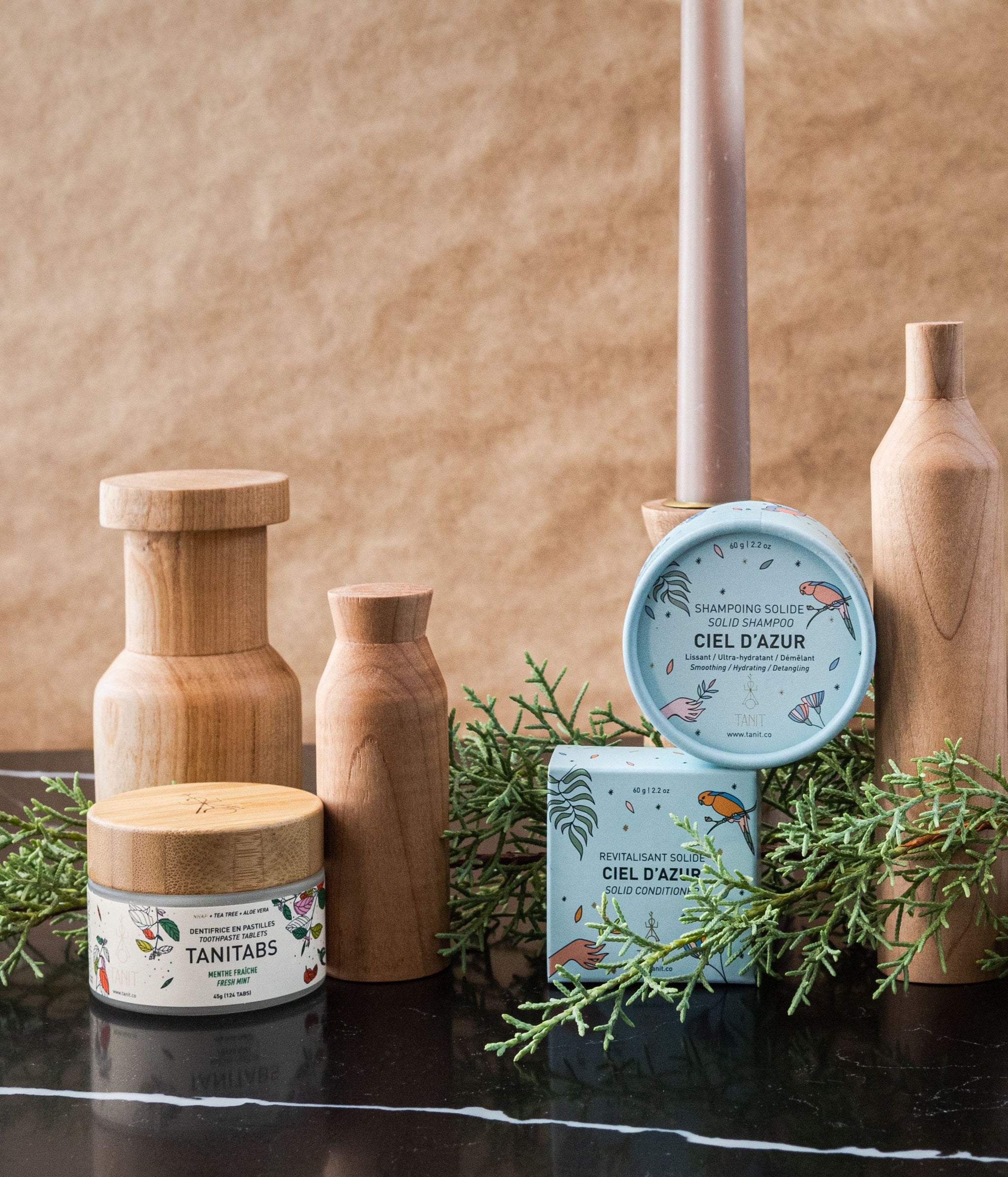 L'ensemble Salle de Bain Zéro Déchet 