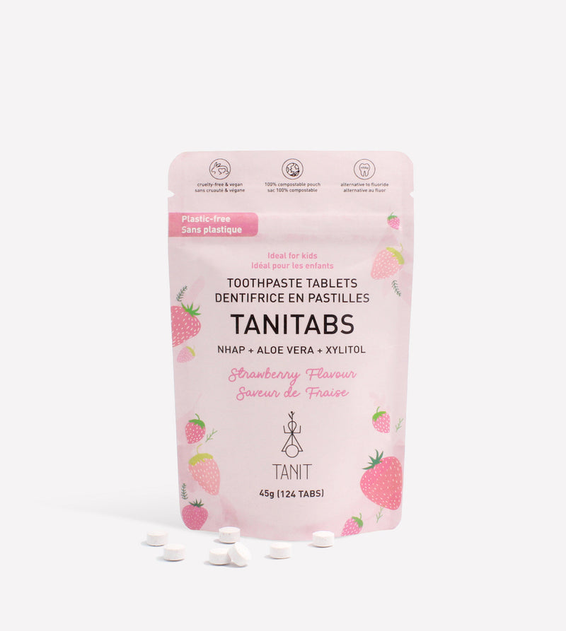 Strawberry Toothpaste Tablets - Refill